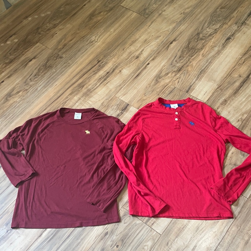 Abercrombie kids long sleeve shirts